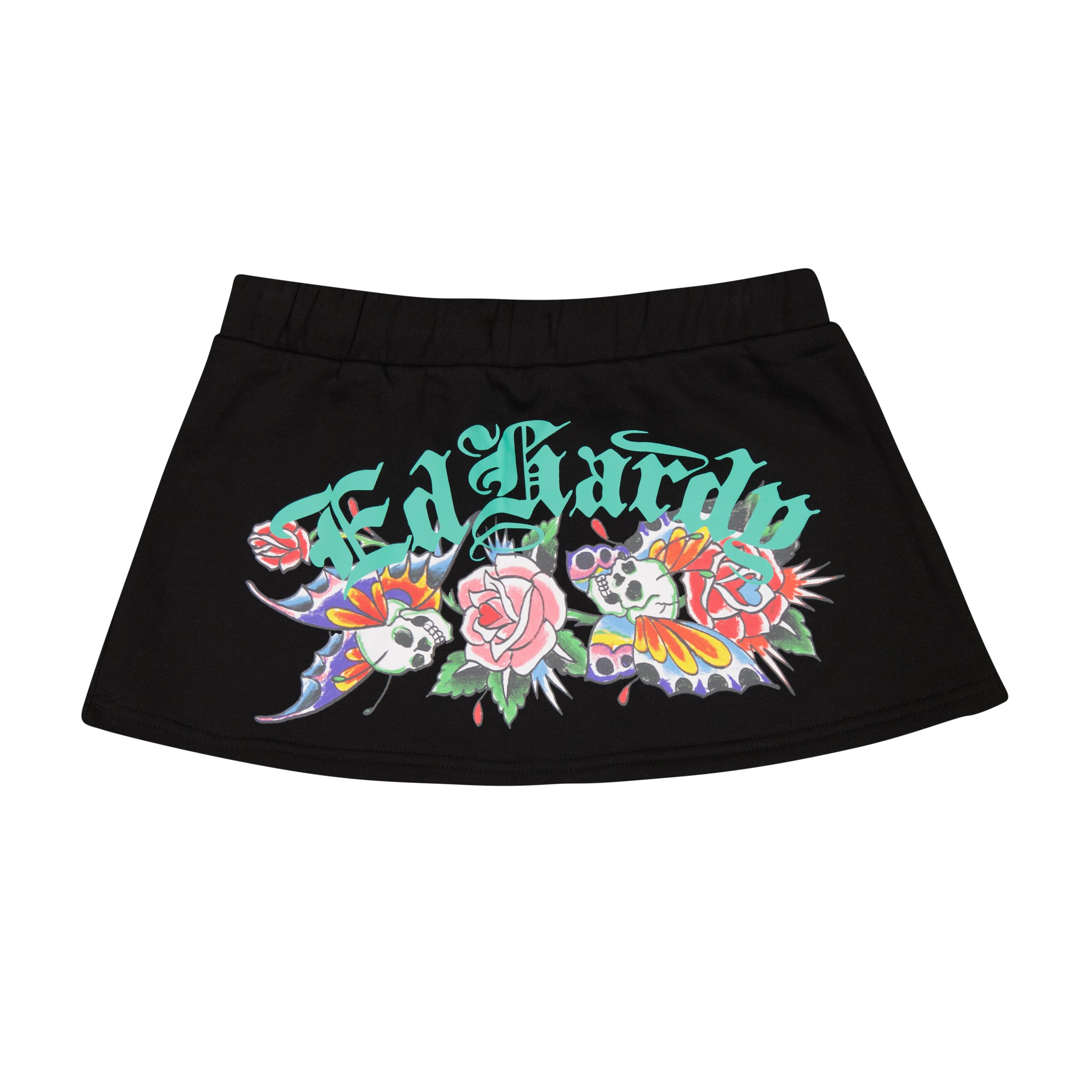Skull Butterflies Fleece Skirt - Image 3