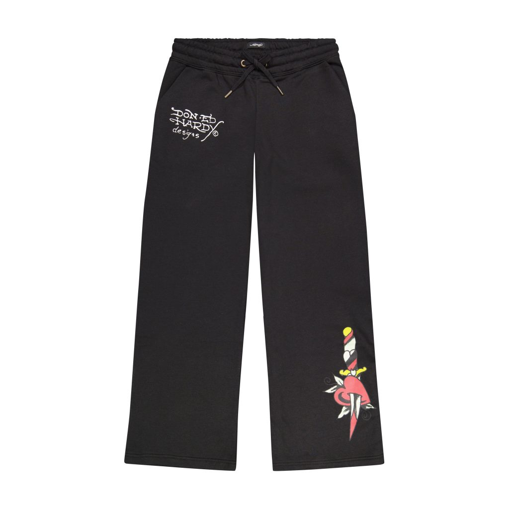 Dagger Heart Sweatpants - Black