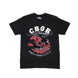 CBGB Panther Flame Boxy Tee